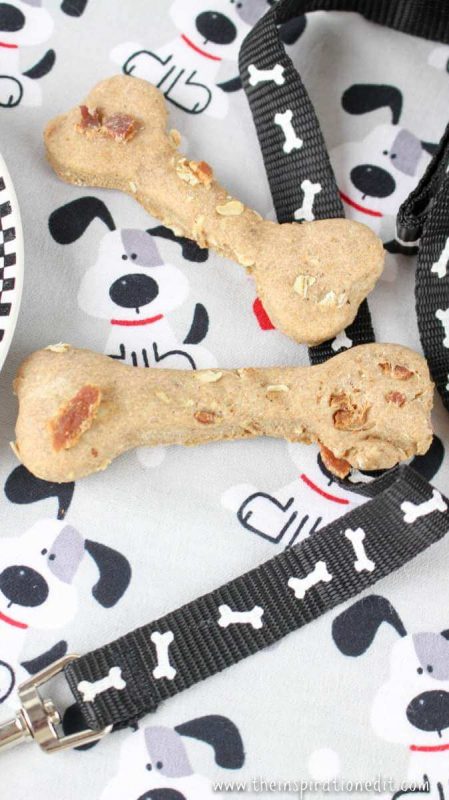 baking dog biscuits