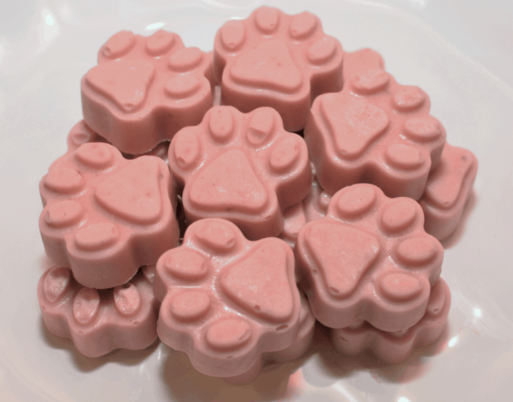 strawberry frozen dog treats homemade