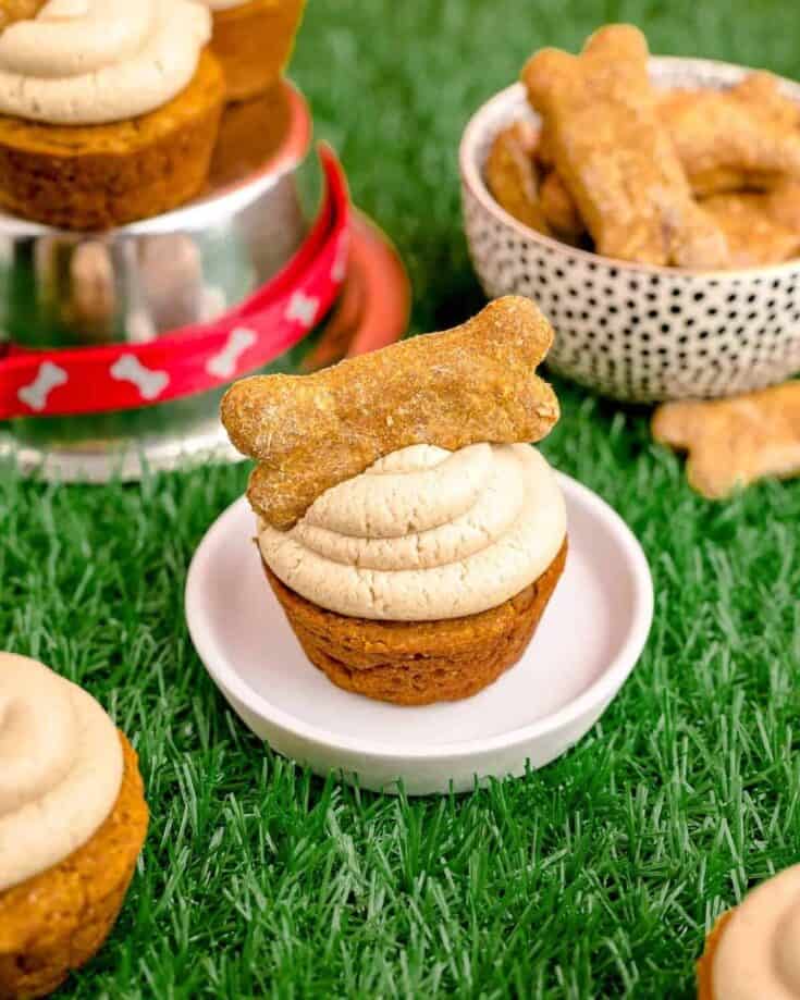 Image for Apple Peanut Butter Pupcakes